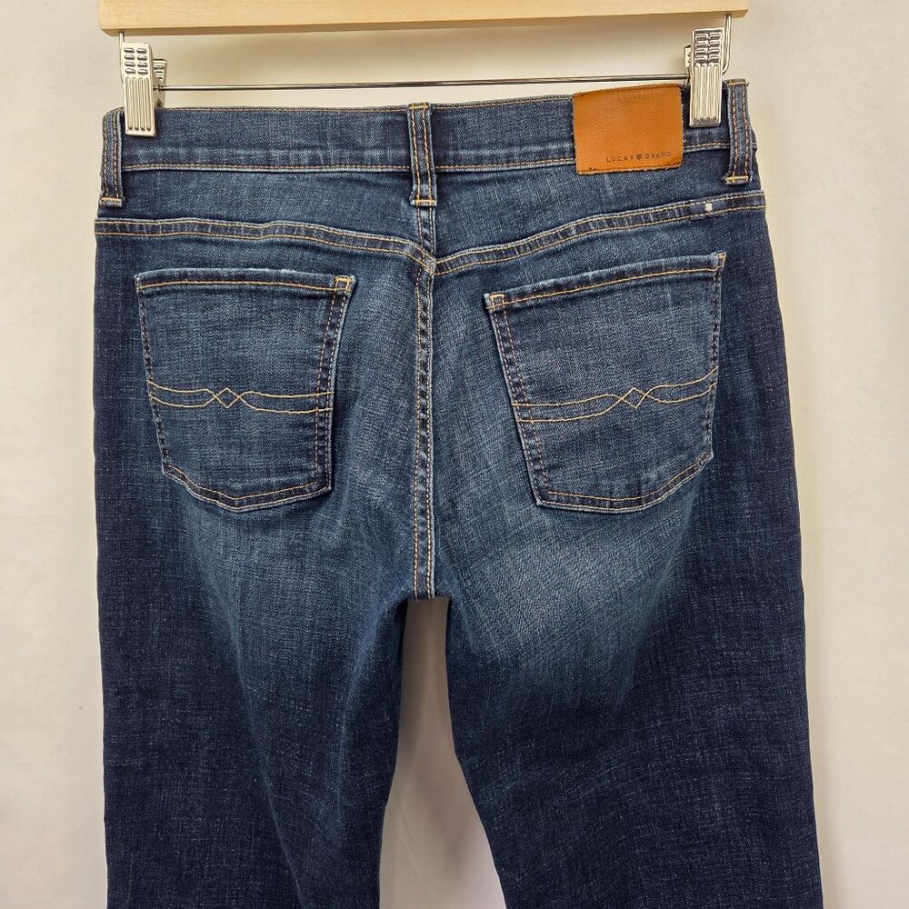 Lucky Brand Easy Rider Bootcut Jeans Dark Wash Size 4 - Picture 5 of 14